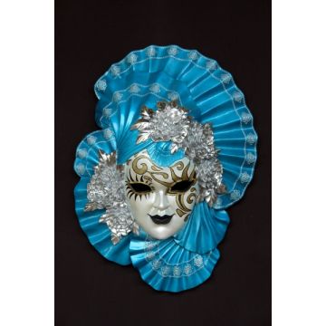 Maske Alba Blau vergrößert