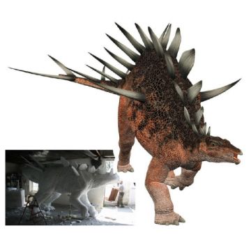 Kentrosaurus lebensgroß