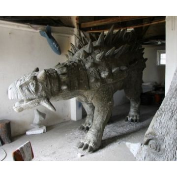 Ankylozaurus lebensgroß