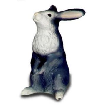 Hase sitzend klein lebensgroß