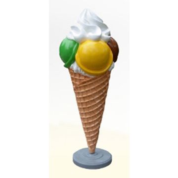 Eis mit Sahne II übergroß XXL