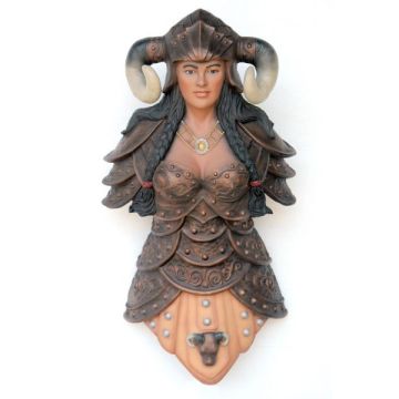 Wikingerbüste Frau lebensgroß