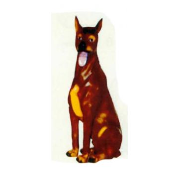 Manchester Terrier lebensgroß
