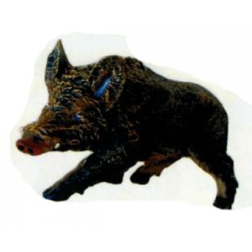kleiner Keiler Wildschwein lebensgroß