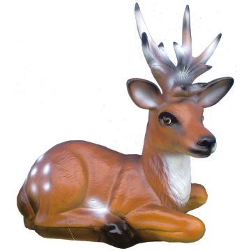 Hirsch liegend lebensgroß