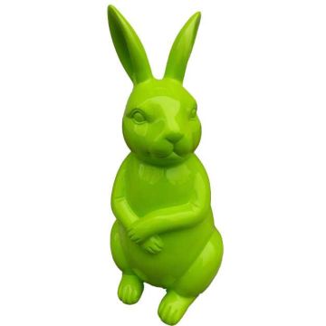 Osterhase grün lebensgroß