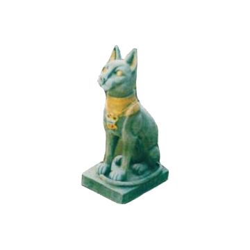 Katze Ägypten Steinoptik klein lebensgroß