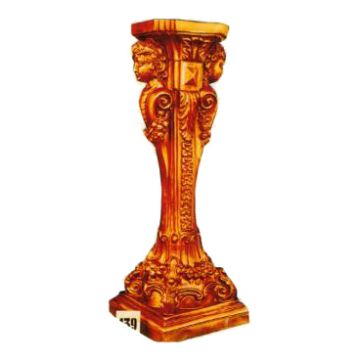 Säule klein gold lebensgroß