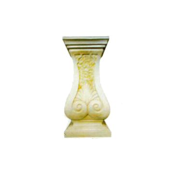 kleine Säule beige lebensgroß
