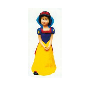 Schneewittchen im gelben Kleid klein verkleinert