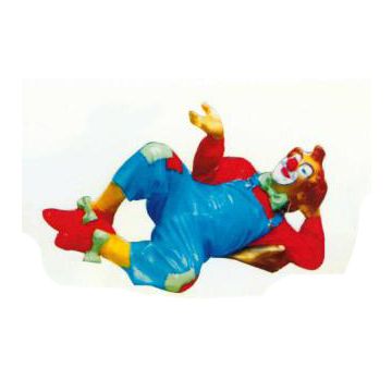 kleiner liegender Clown relaxed verkleinert
