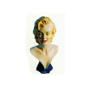 Marilyn Monroe als sexy Büste lebensgroß
