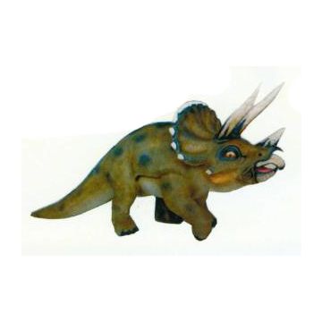 kleiner Dino mit langen Hörnern Variante 1 verkleinert