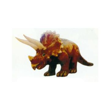 kleiner Dino mit langen Hörnern Variante 2 verkleinert