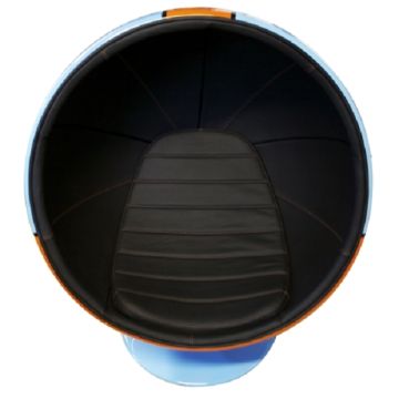 Kugelsessel Blau Orange 20 keine Angabe