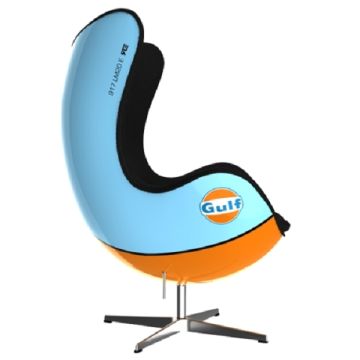 Ei Sessel Blau Orange 20 keine Angabe