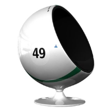 Kugelsessel Weiß 49 keine Angabe