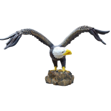 großer Weißkopf Seeadler lebensgroß
