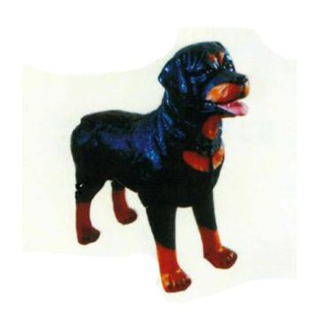 Rottweiler lebensgroß