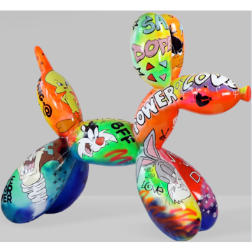 Ballonhund groß Pop Art übergroß XXL