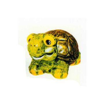 niedliche kleine Schildkröte verkleinert