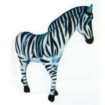 Zebra lebensgroß lebensgroß