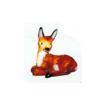 kleines liegendes Bambi Reh Variante 1 verkleinert