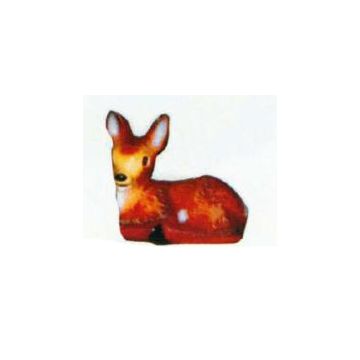kleines liegendes Bambi Reh Variante 2 verkleinert
