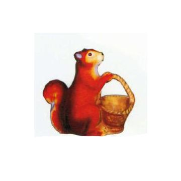 Eichhörnchen mit Körbchen verkleinert
