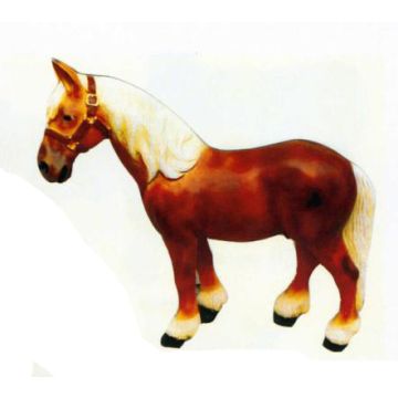 kleines Pferd braun verkleinert