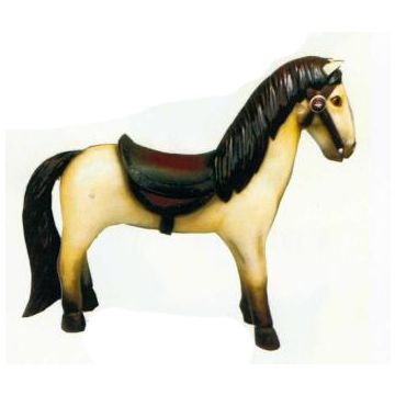 kleines nostalgisches Kinder Pony verkleinert