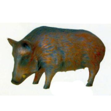 Wildschweinkeiler lebensgroß