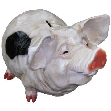Sparschwein lebensgroß