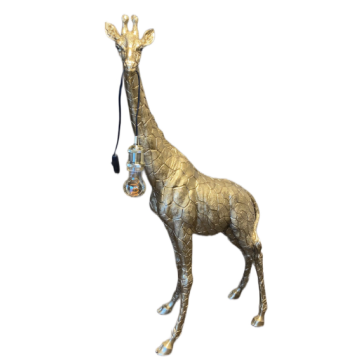 Giraffe mit Lampe verkleinert