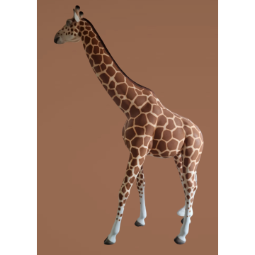 Giraffe mit Lampe übergroß XXL