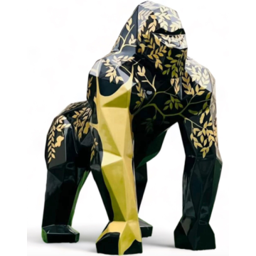 Gorilla Pop Art XXL lebensgroß