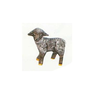 kleines stehendes Schaf schwarz Variante 2 verkleinert