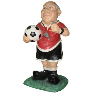 Fußball Schiedsrichter verkleinert