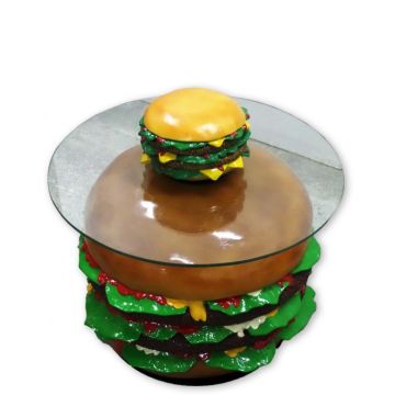 Hamburger Tisch vergrößert