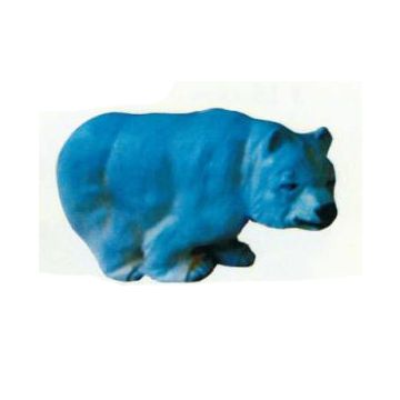 Eisbär stehend klein verkleinert