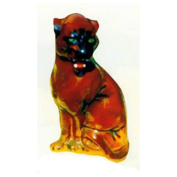sitzende Wildkatze verkleinert