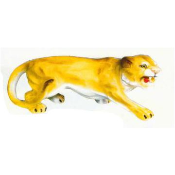 kleine schleichende Tigerin verkleinert