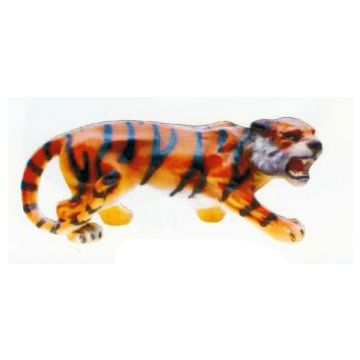 kleiner schleichender Tiger verkleinert