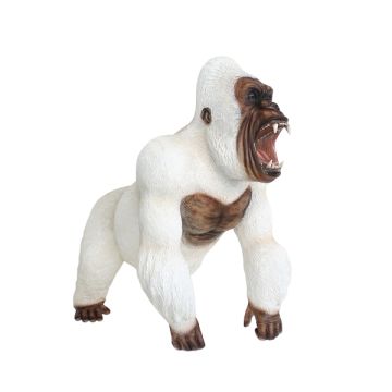 Weißer Gorilla lebensgroß