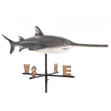 Sägefisch Windrichtungsanzeiger verkleinert