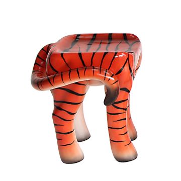 Hocker Tiger für Kinder verkleinert