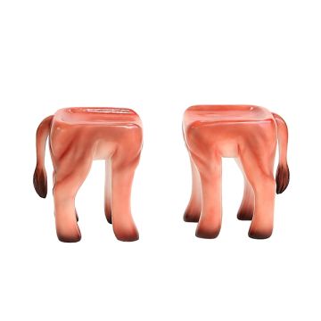 Hocker Löwe für Kinder 2 Stück verkleinert