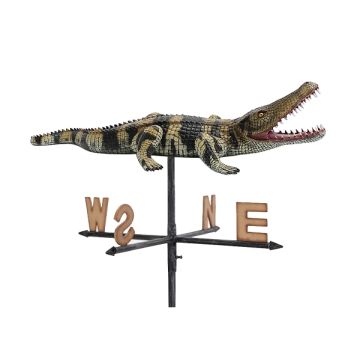 Kleines Krokodil Windrichtungsanzeiger verkleinert