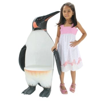 Pinguinstuhl für Kinder lebensgroß