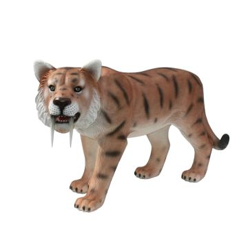Säbelzahntiger lebensgroß